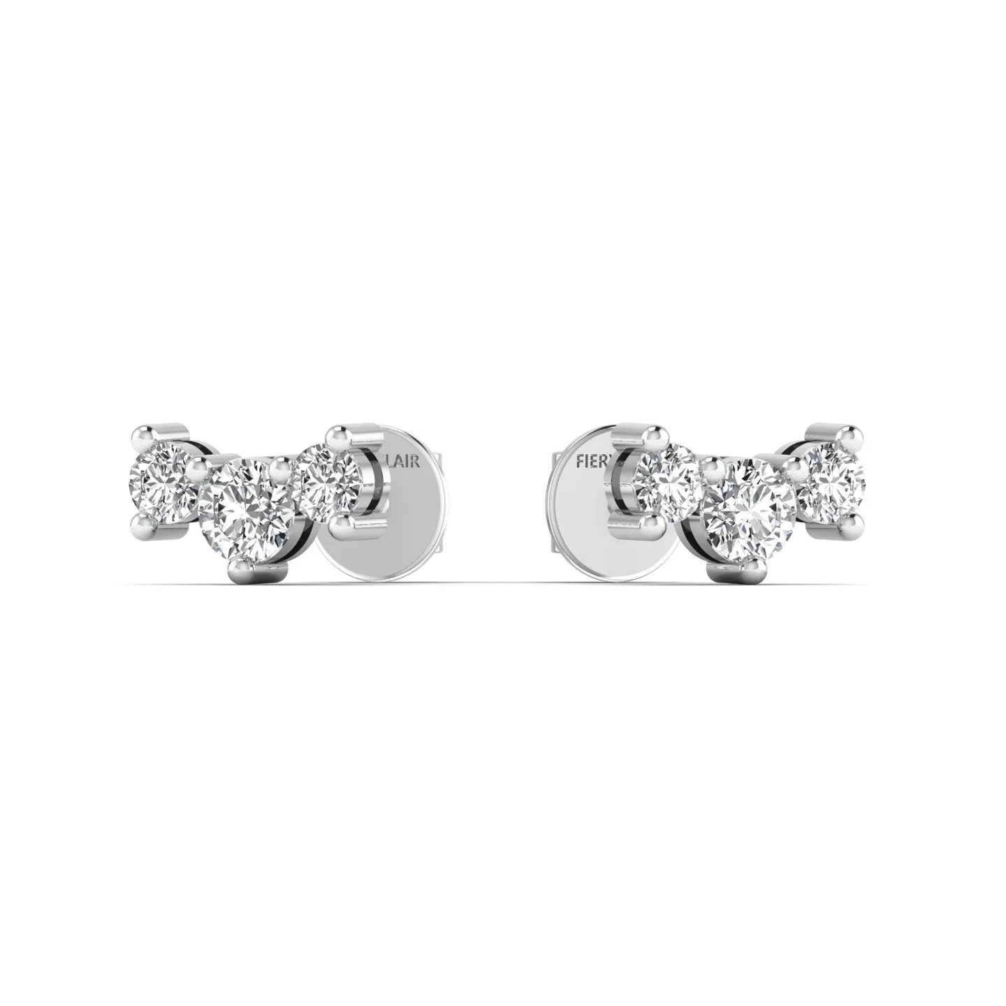 0.55CT Diamond Stud Earring