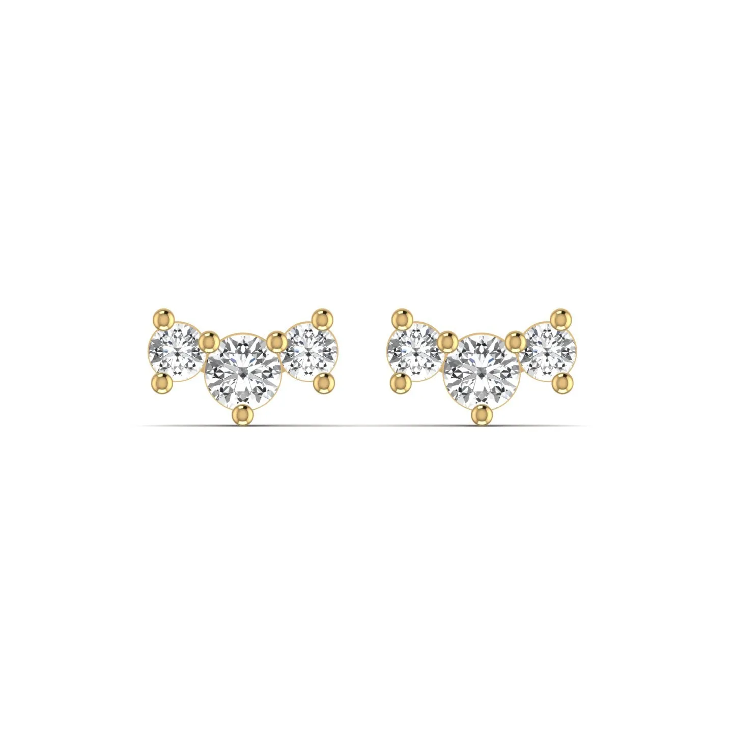 0.55CT Diamond Stud Earring