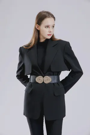 Aria Gold Detail Stretch Belt