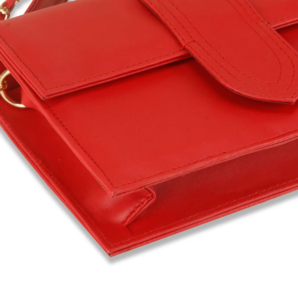 ARRAS CROSSBODY RED HANDBAG