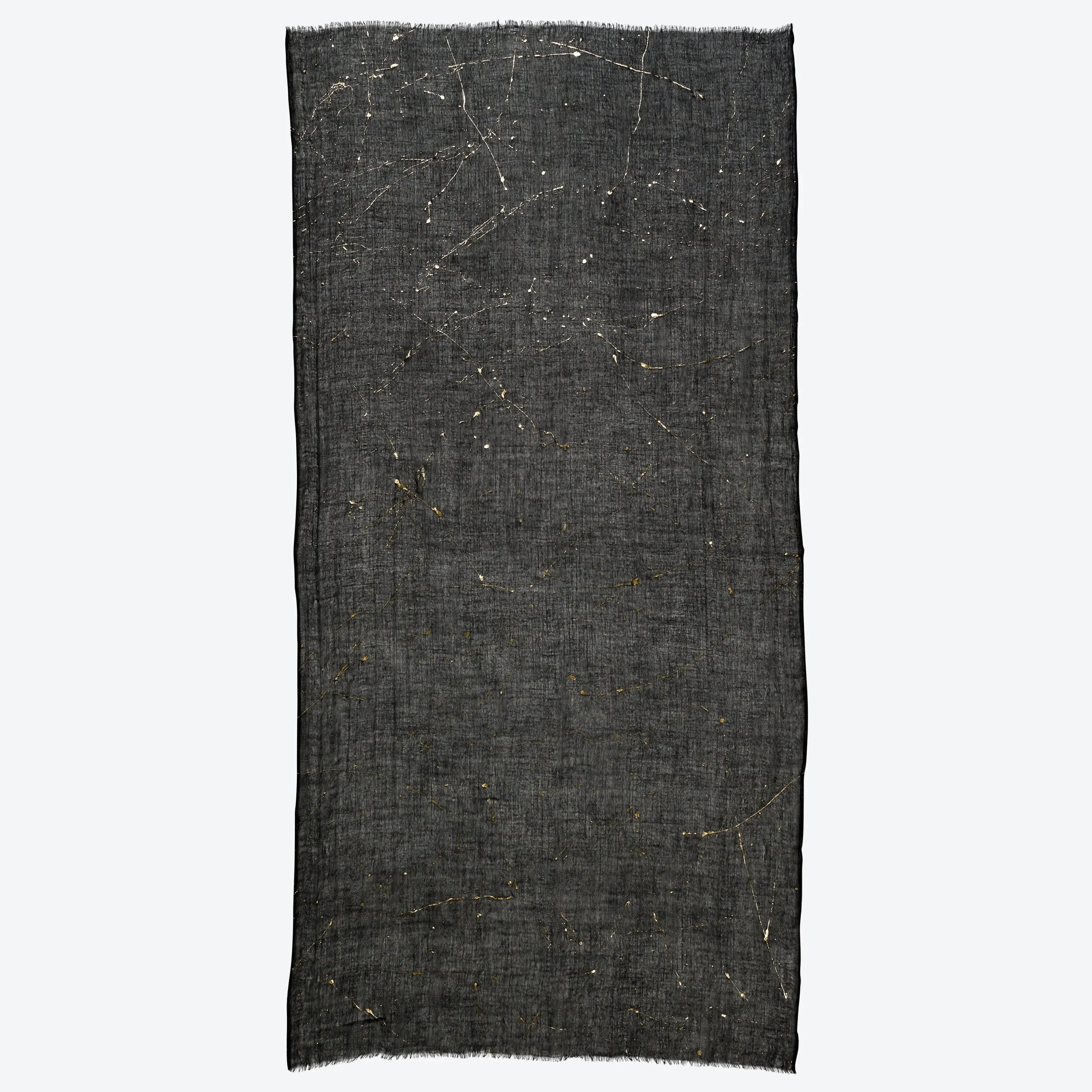 Azzurro Black Large Wrap