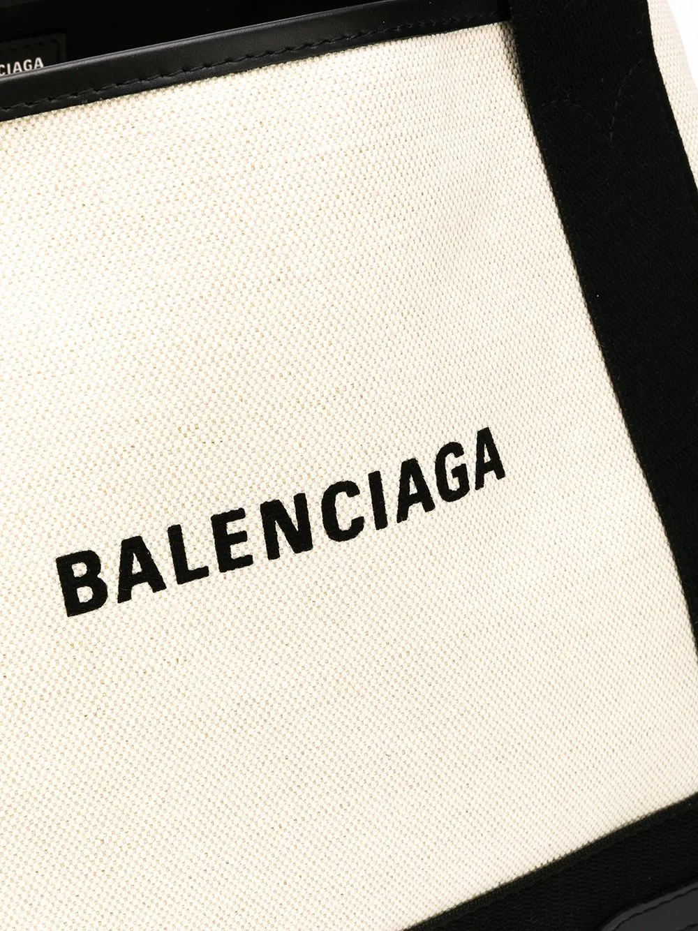 Balenciaga Women Navy Cabas Small Tote Bag