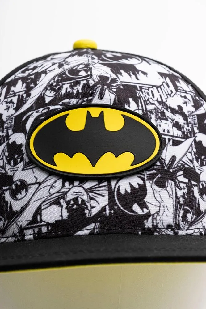 Batman Flat-Bill Cap Black