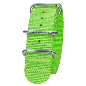 Bertucci DX3 Laser Nylon Green Watch Band - B-135