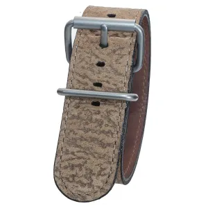Bertucci Montanaro Survival Leather Waterproof Tan Watch Band - B-153M