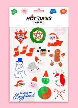 Christmas Misfits Iron On Sheet Set