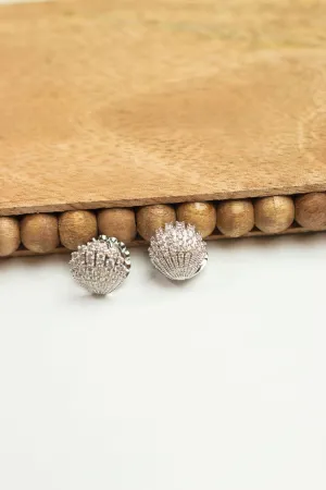 Clam Stud Earrings