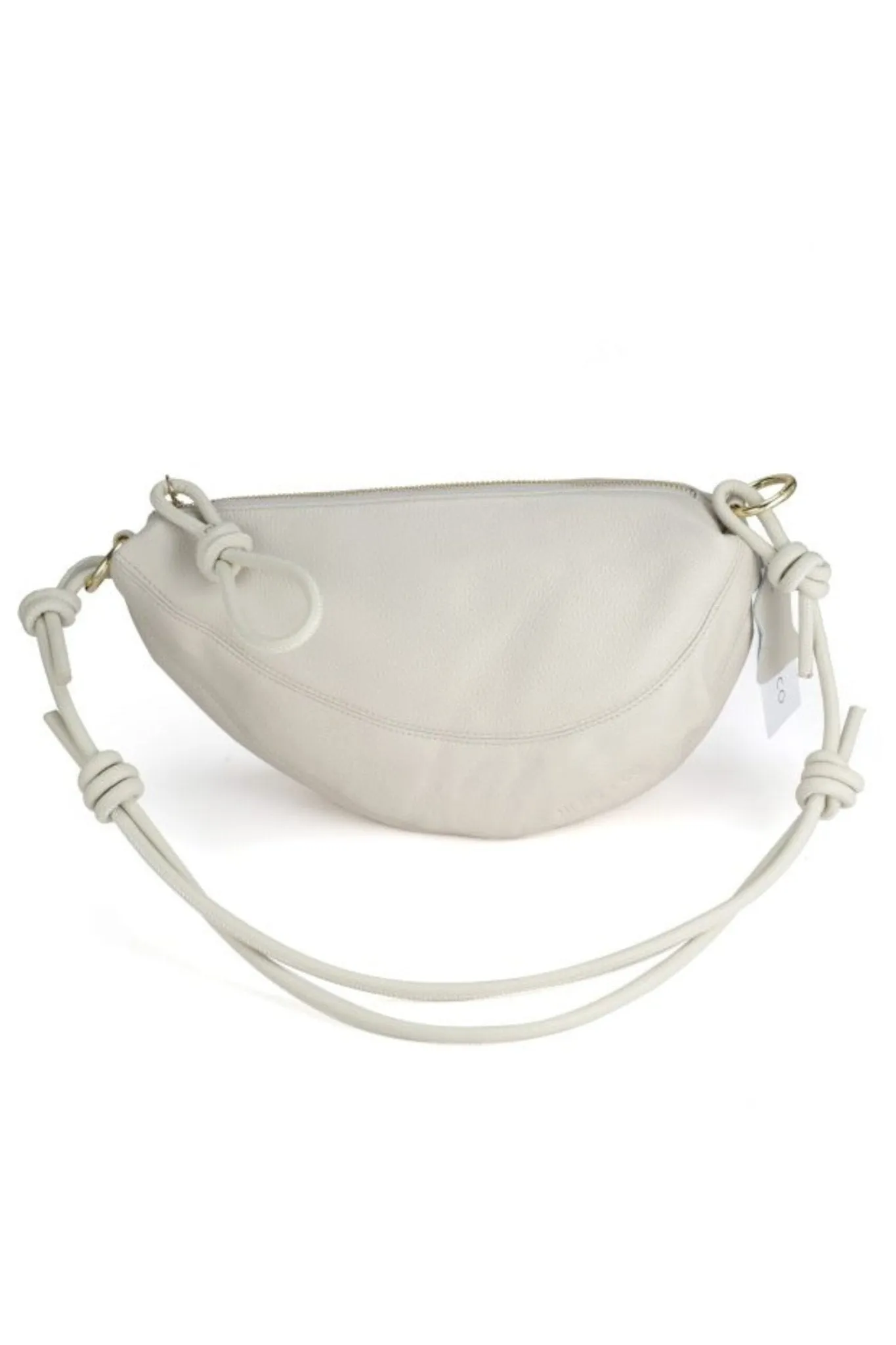 Crescent Leather Shoulder Bag