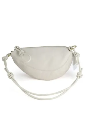 Crescent Leather Shoulder Bag