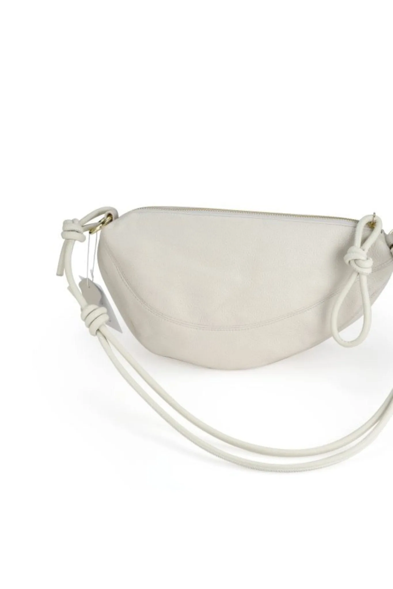 Crescent Leather Shoulder Bag