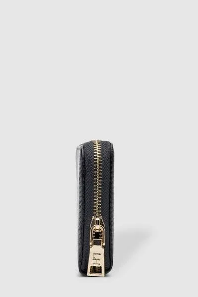 EDEN WALLET LIZARD BLACK