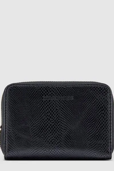 EDEN WALLET LIZARD BLACK