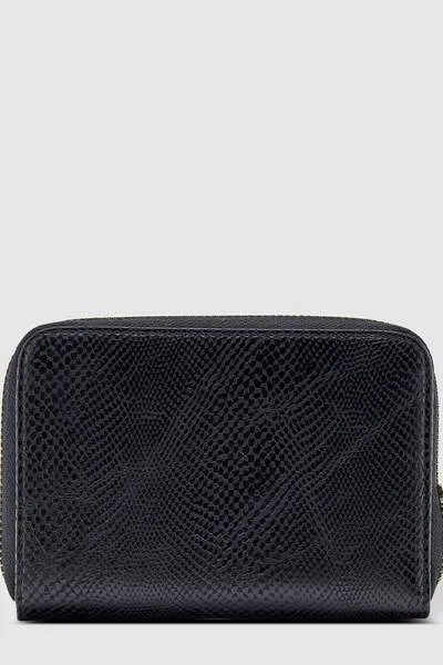 EDEN WALLET LIZARD BLACK