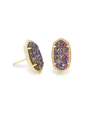 Ellie Stud Earring in Drusy