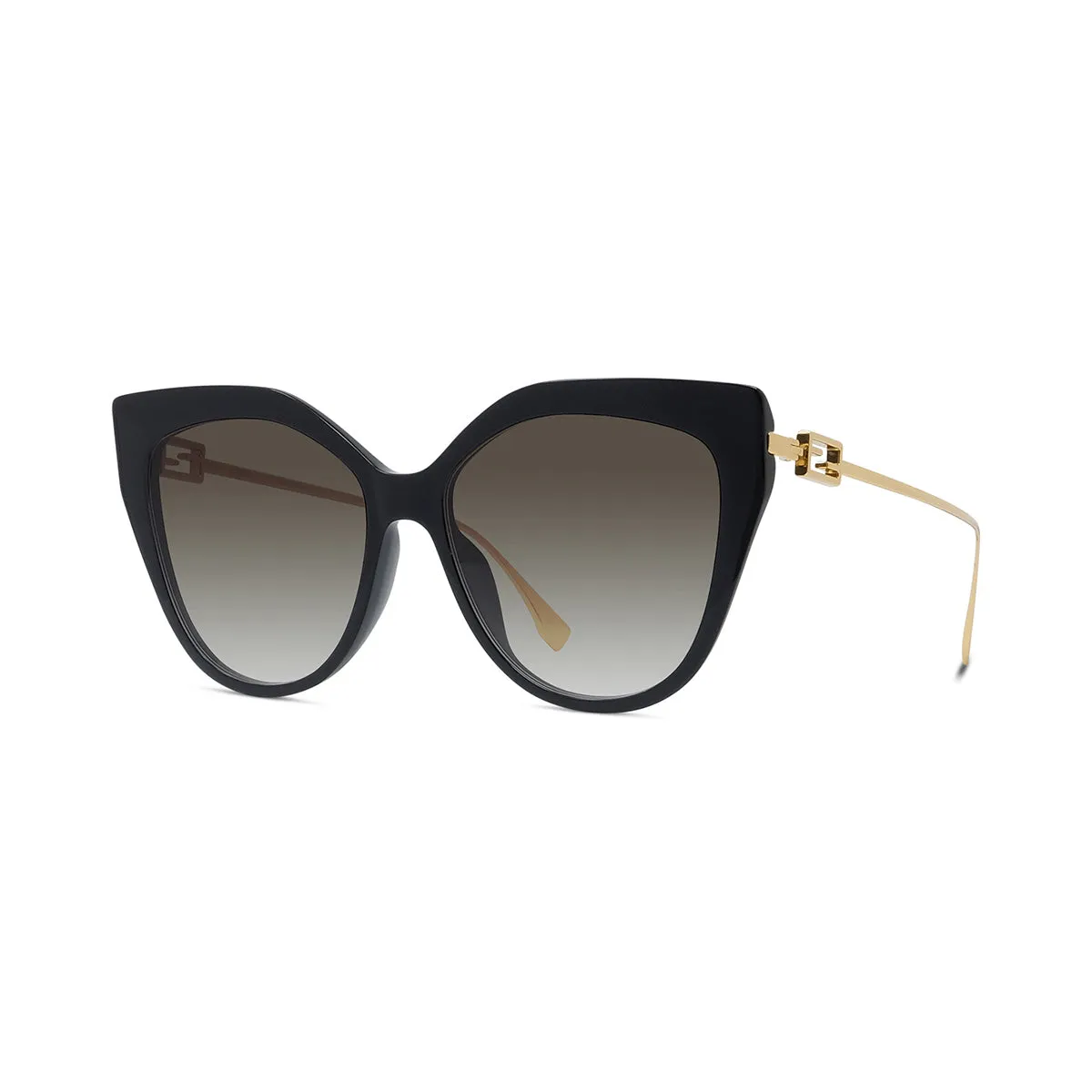 Fendi FE40011U 01F 57 Women Sunglasses