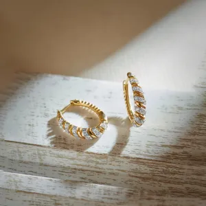 Fine Threaded Hoops