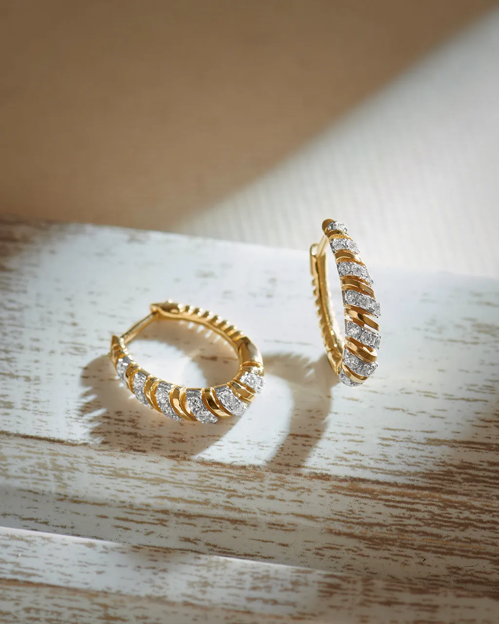 Fine Threaded Hoops