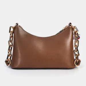 Girls Stylish Hand Bag | Dark Brown