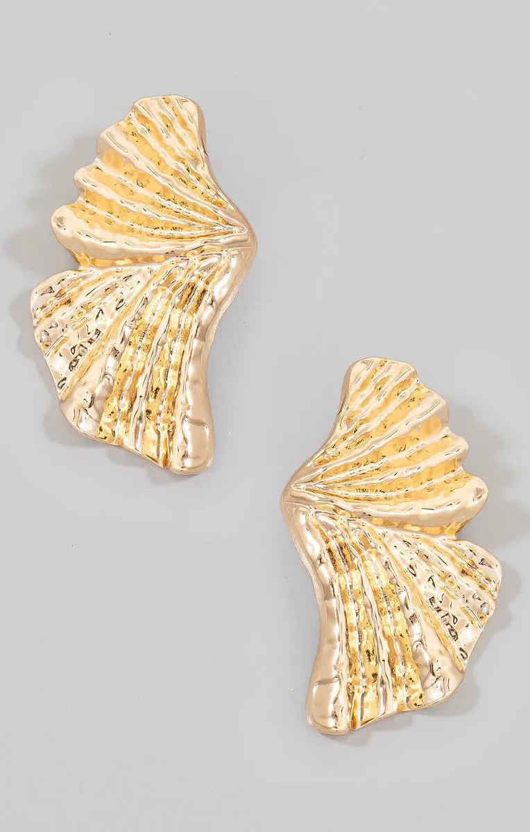 Half Wing Studs ~ Gold