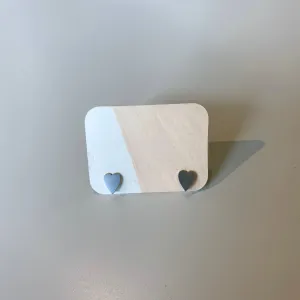 Heart Stud Earrings