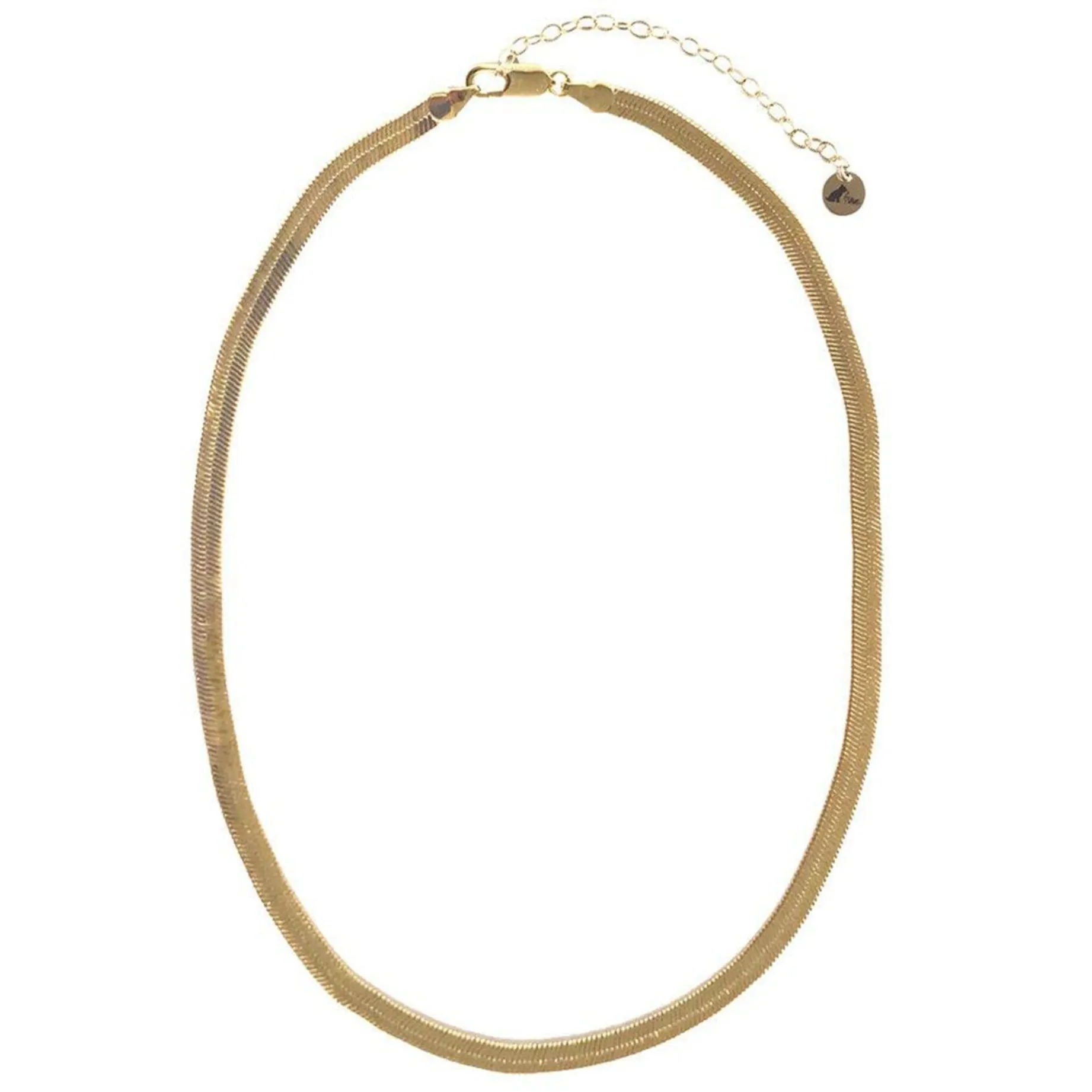 Herringbone Thick Necklace