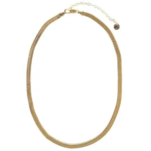 Herringbone Thick Necklace