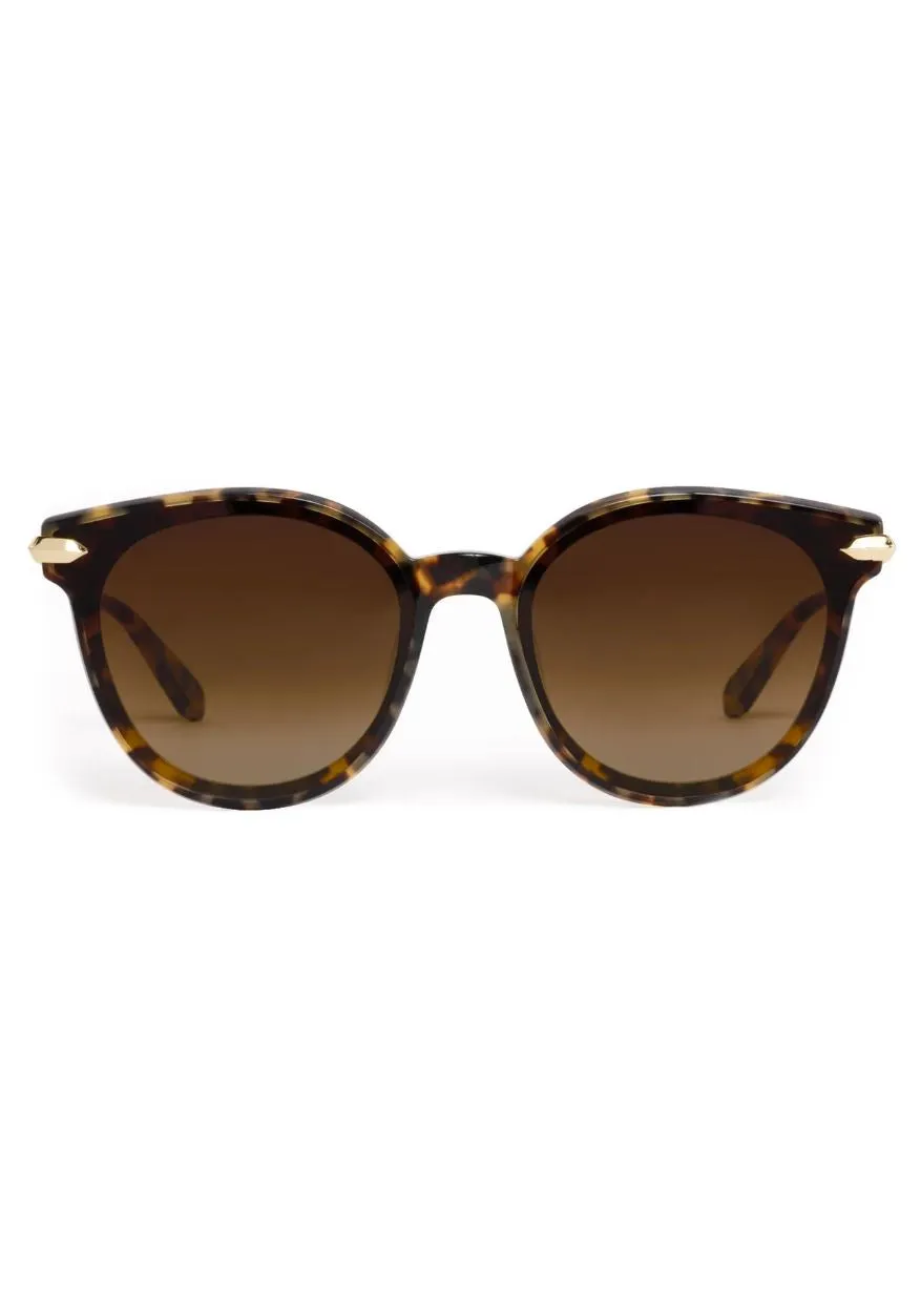 Krewe Collette Nylon in Blonde Tortoise 18K