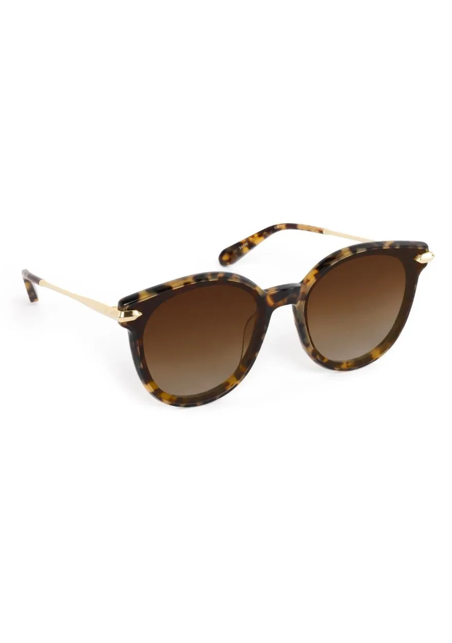 Krewe Collette Nylon in Blonde Tortoise 18K