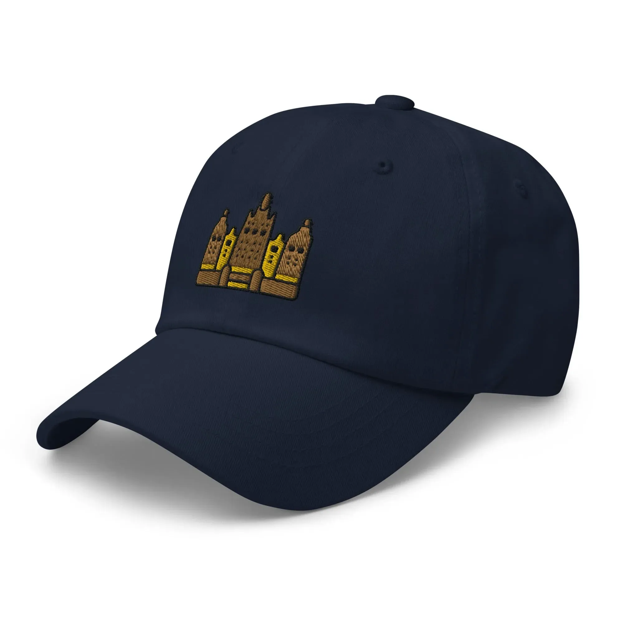 Malian Great Mosque Embroidered Dad Hat