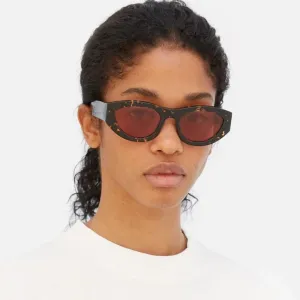 MARNI Rainbow Mountains Havana Rossa Sunglasses
