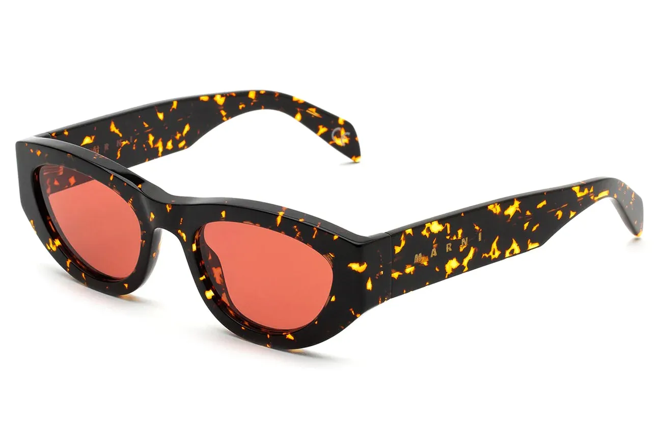 MARNI Rainbow Mountains Havana Rossa Sunglasses