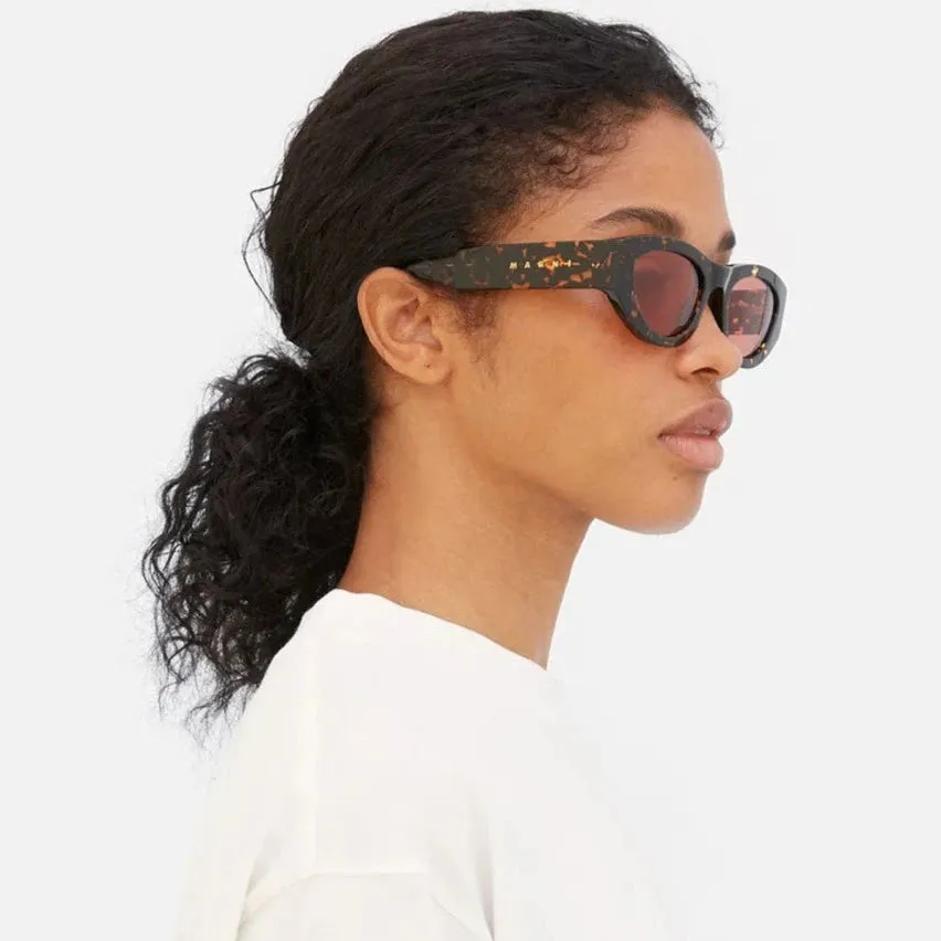 MARNI Rainbow Mountains Havana Rossa Sunglasses