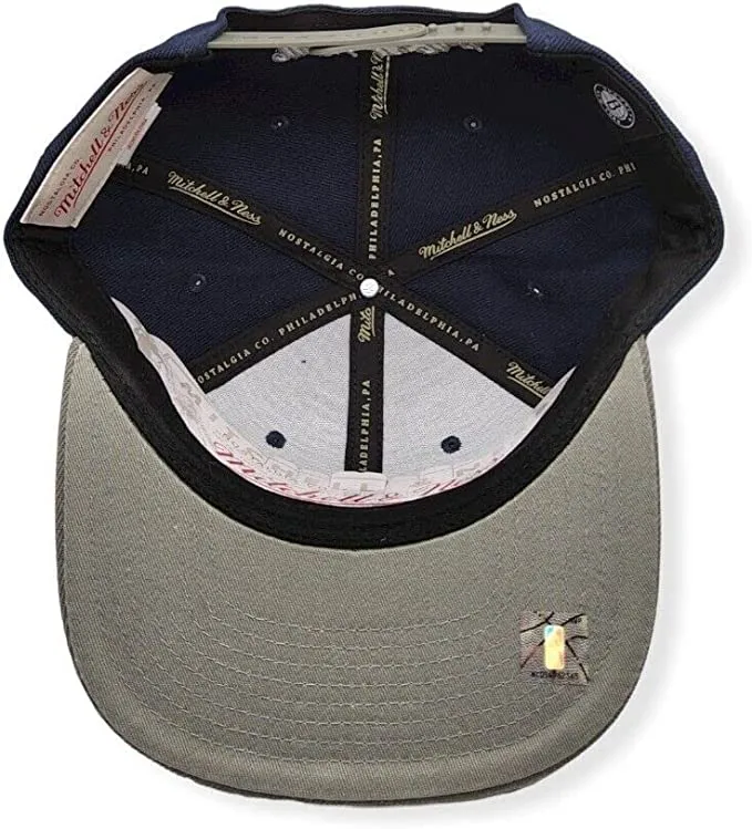 Mitchell & Ness Men's NBA Navy Spirit Snapback Cap