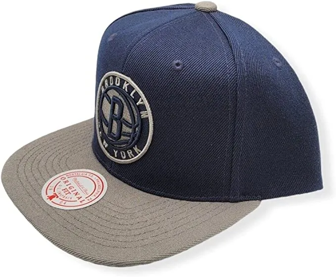 Mitchell & Ness Men's NBA Navy Spirit Snapback Cap