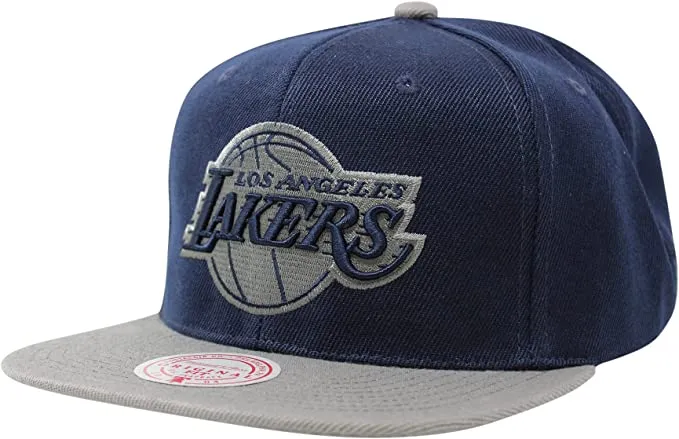 Mitchell & Ness Men's NBA Navy Spirit Snapback Cap