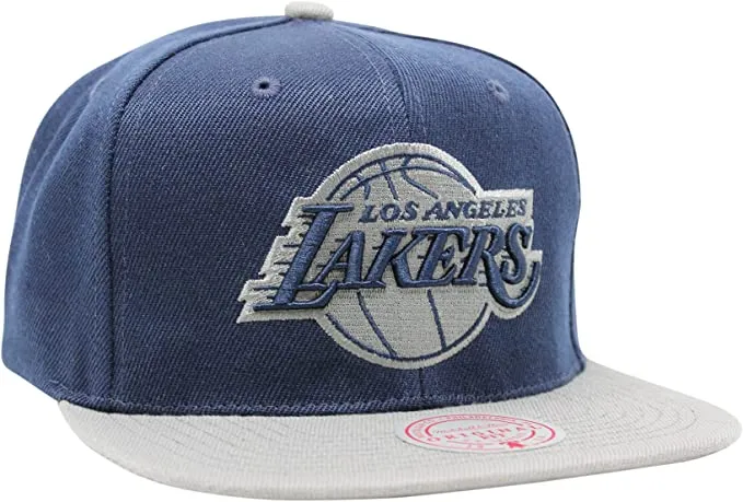 Mitchell & Ness Men's NBA Navy Spirit Snapback Cap