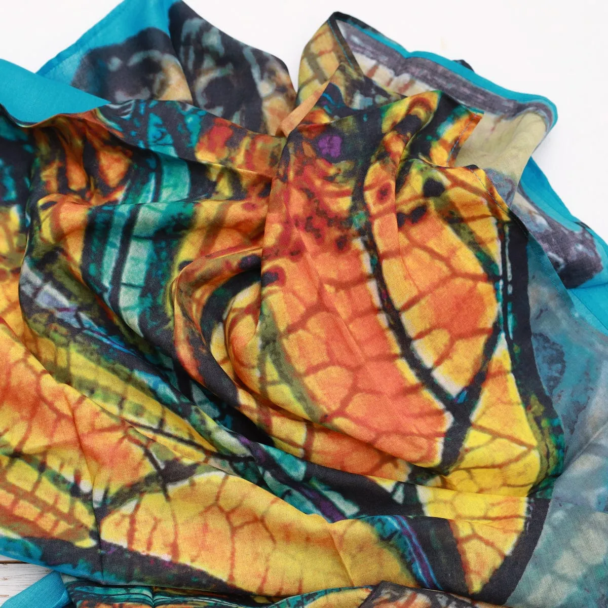 Monarch Journey Cotton Scarf
