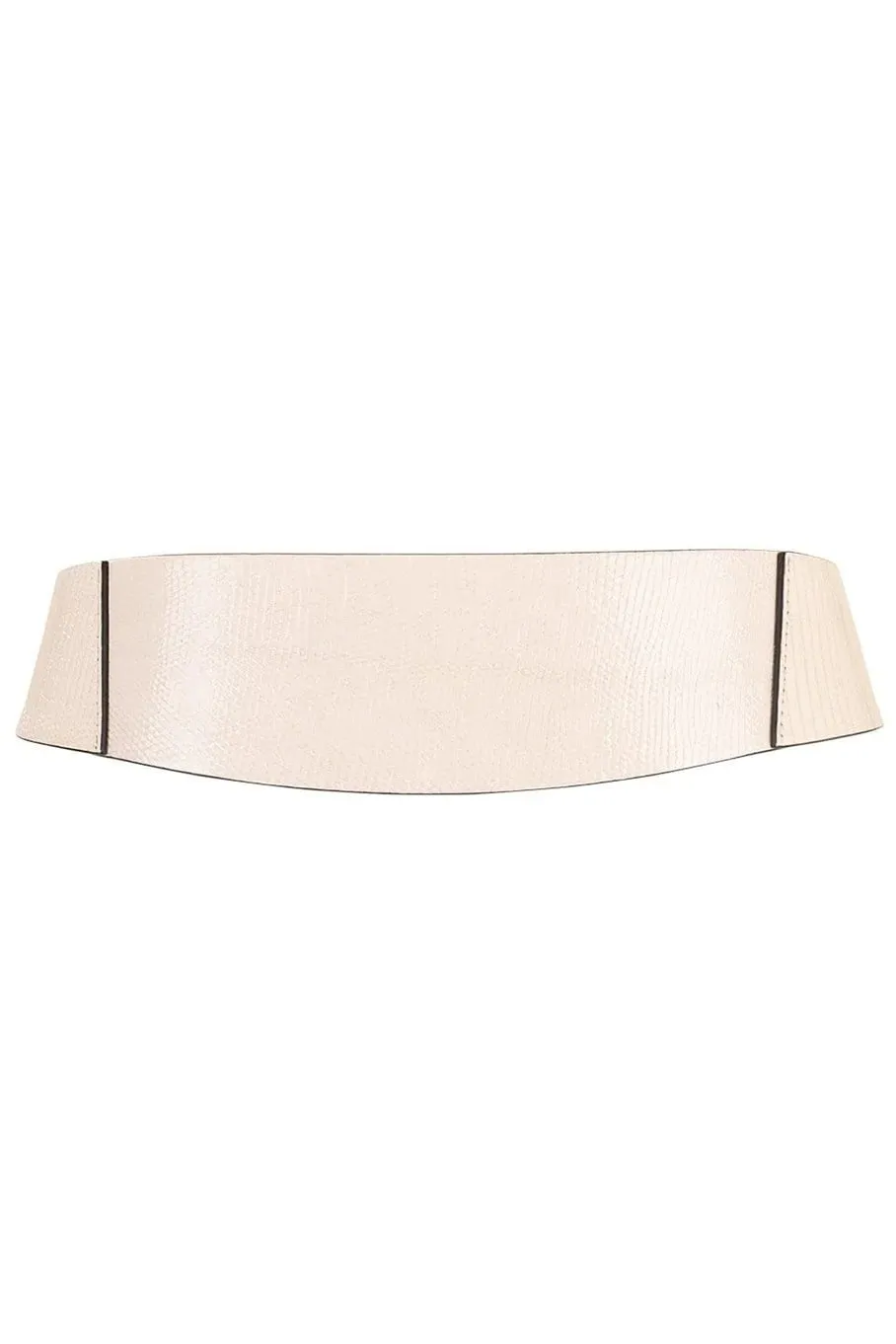 Monili Strap Detail Lizard Belt
