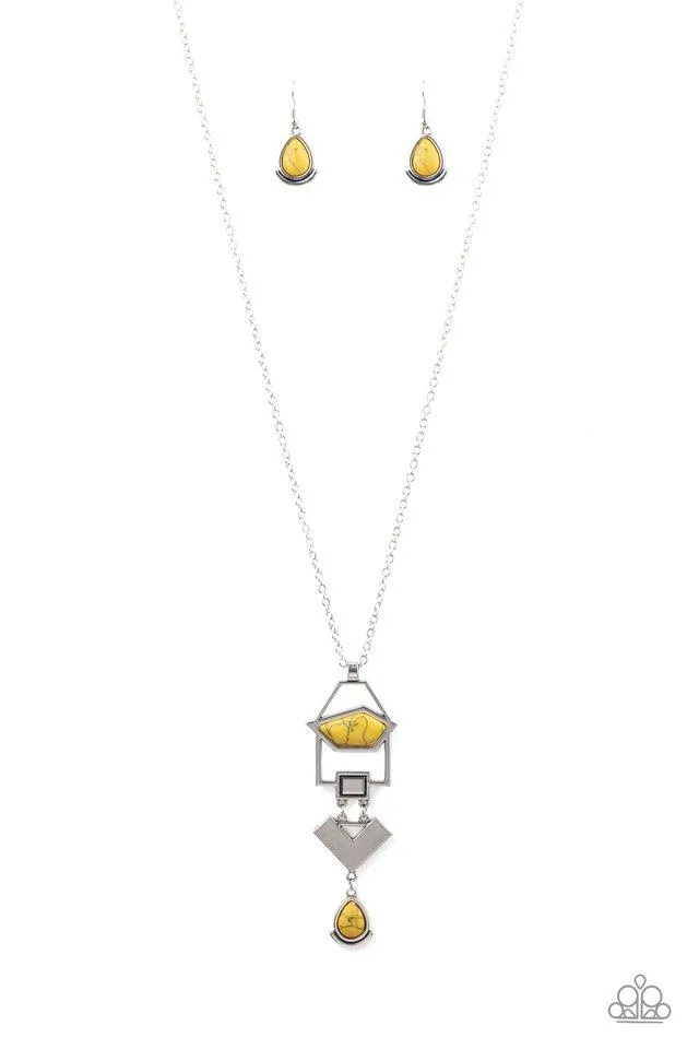 Paparazzi Necklace ~ Desert Artisan - Yellow