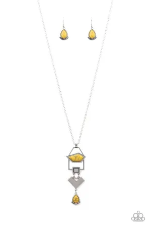 Paparazzi Necklace ~ Desert Artisan - Yellow