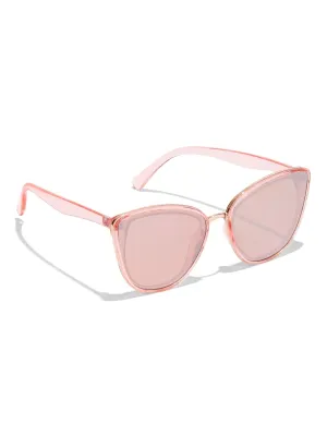 Pink Cat-Eye Sunglasses