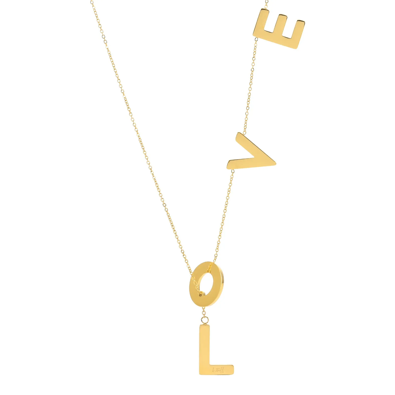PTloveG B.Tiff Gold Adjustable Love Chain