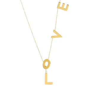 PTloveG B.Tiff Gold Adjustable Love Chain