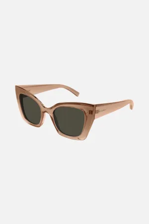 Saint Laurent cat eye bold crystal sunglasses