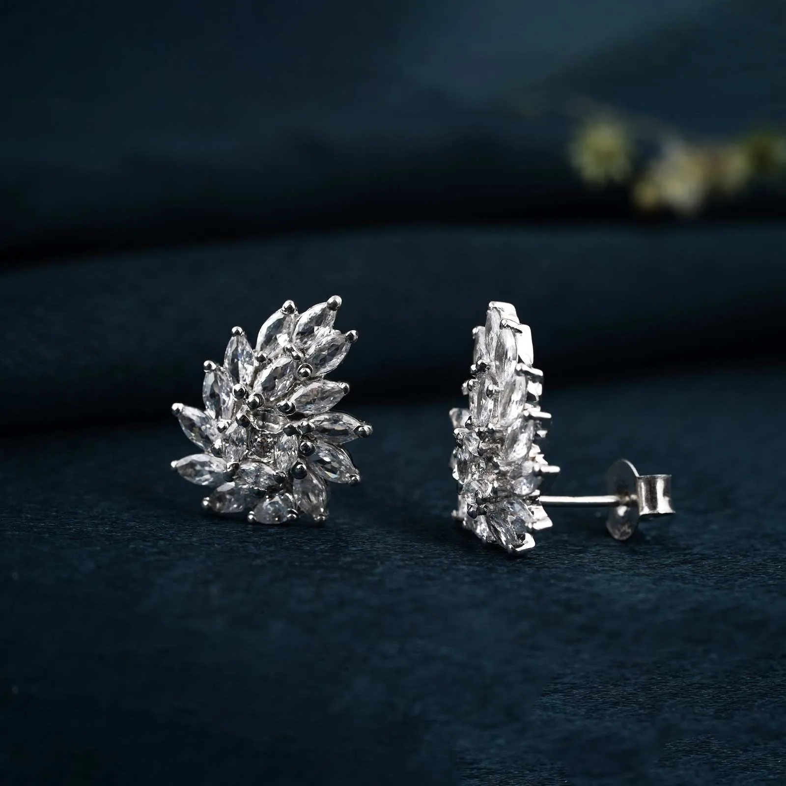 Silver Sweet Candy Stud Earrings
