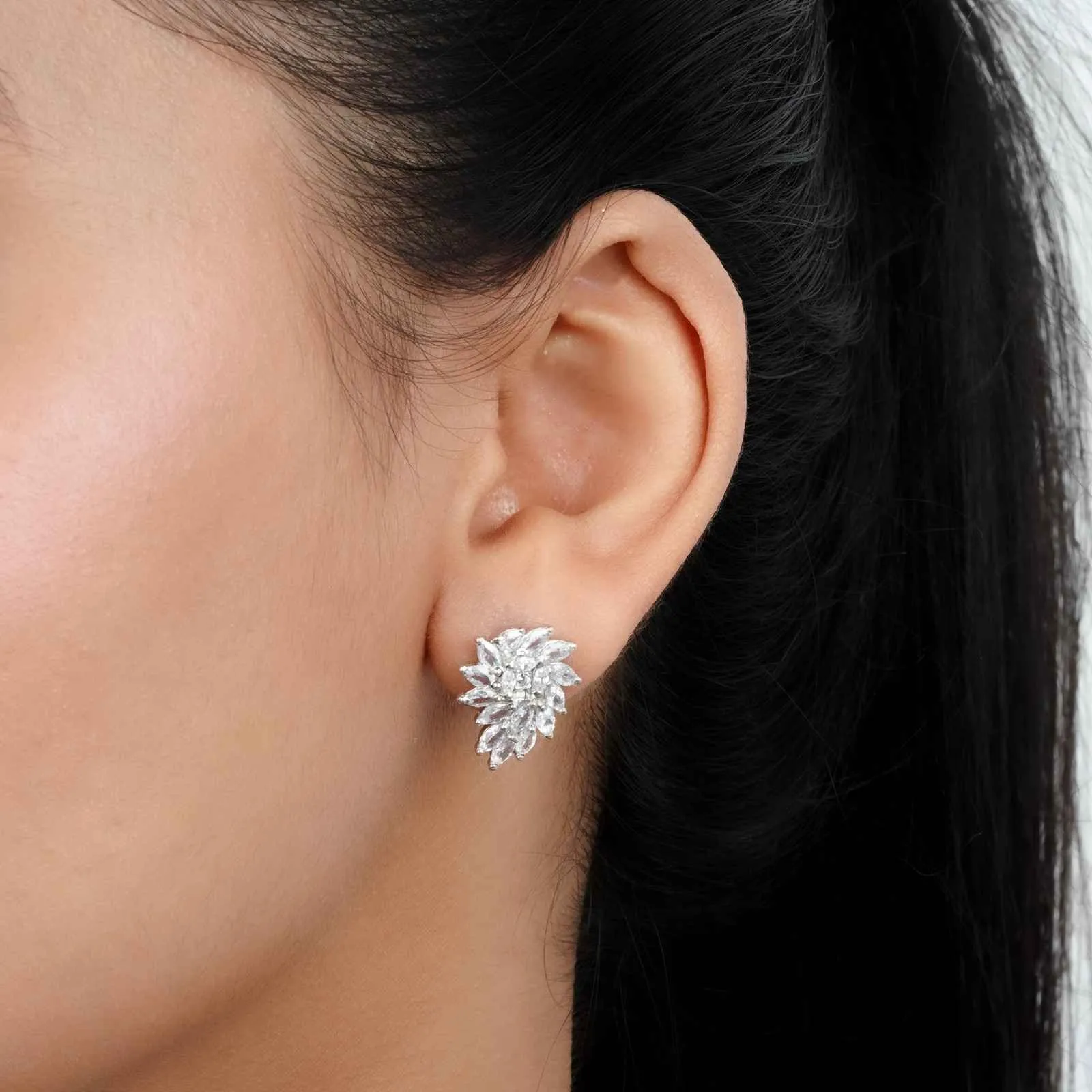 Silver Sweet Candy Stud Earrings
