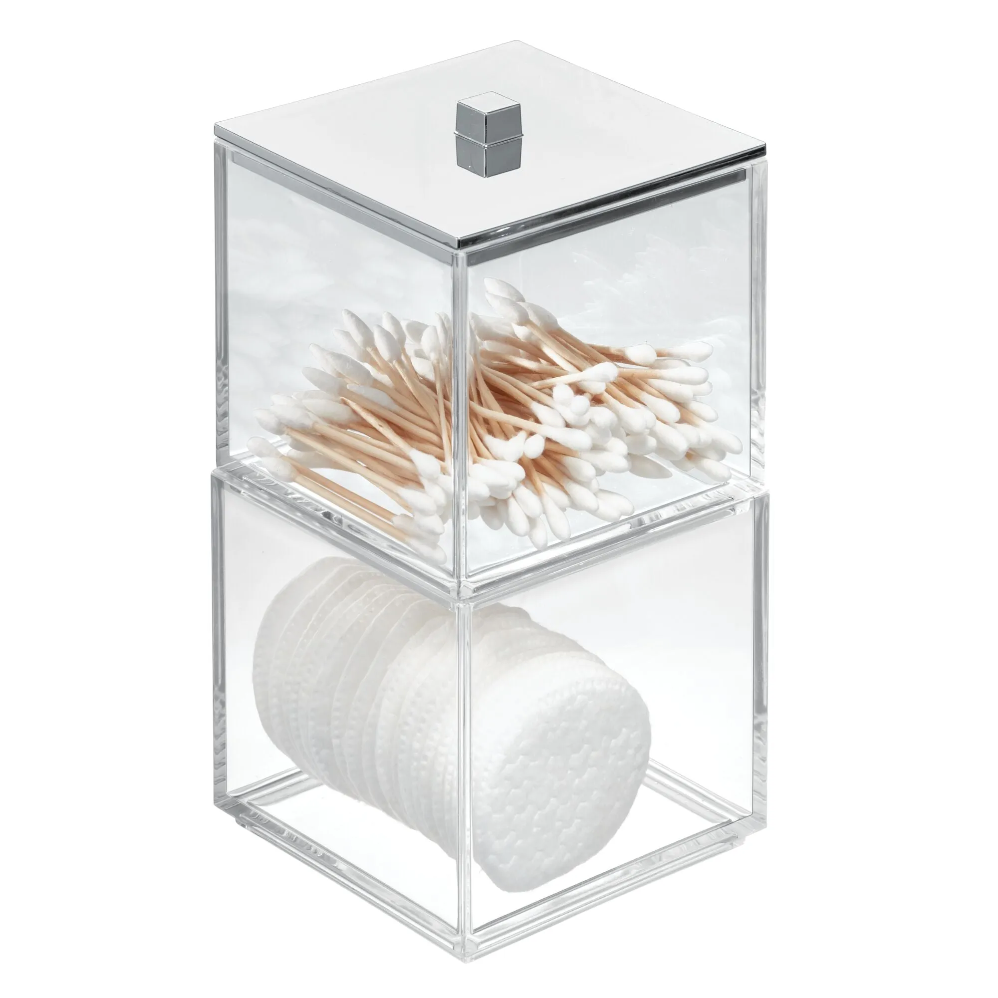 Square Stacking Canister 10.6" x 6.7" x 4.2"