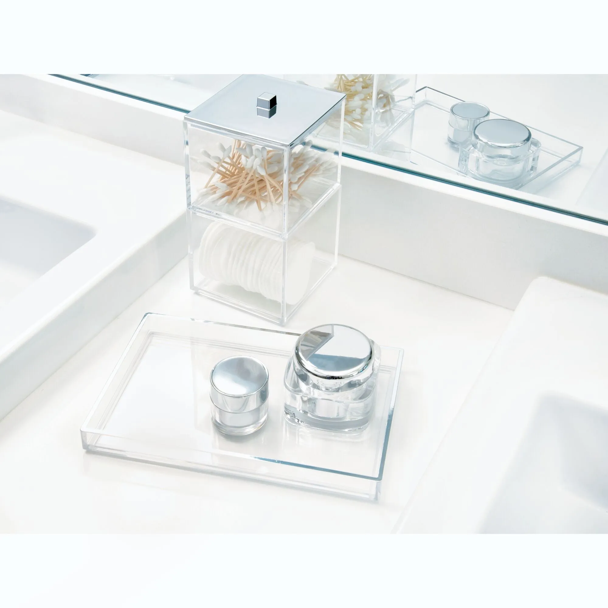 Square Stacking Canister 10.6" x 6.7" x 4.2"