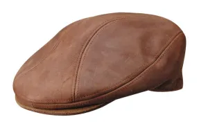 Stetson Distressed Leather Ivy Cap