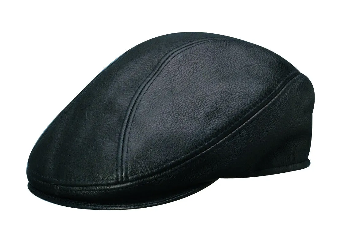 Stetson Distressed Leather Ivy Cap
